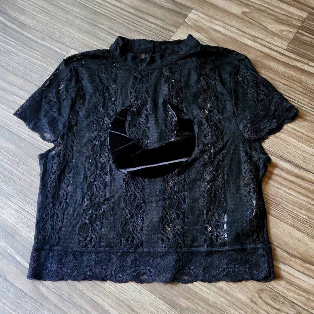 🖤lace top